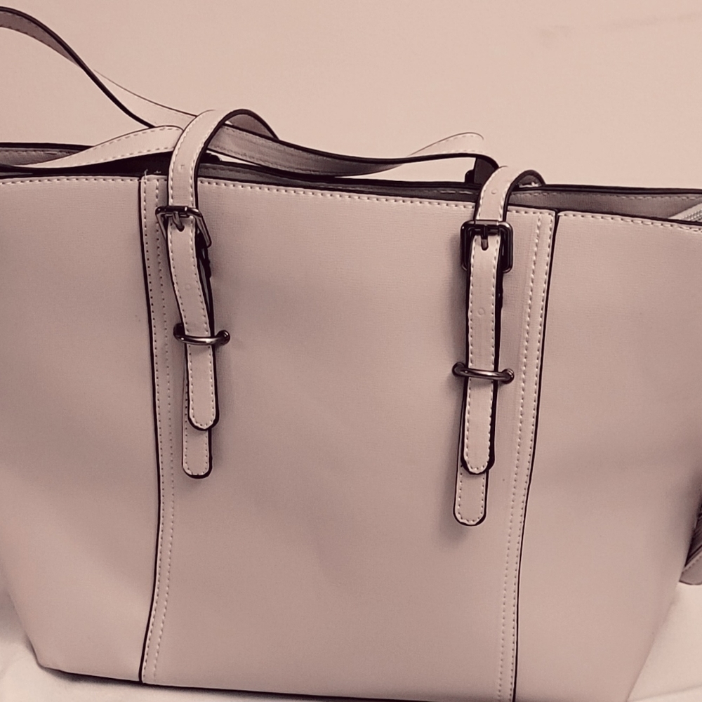 Blush color tote